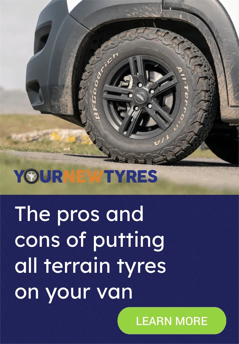 Should You Fit All Terrain Tyres To Your Van? The Facts About AT Tyres